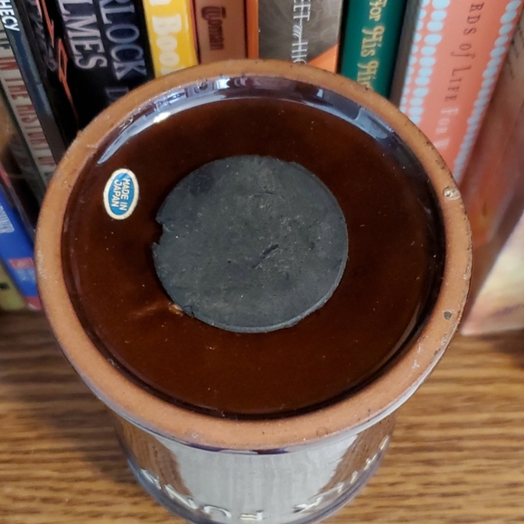 Vintage Money Coin Bank Ceramic Pottery BOHO Savings Decor Primitive Farmhouse - Picture 11 of 16